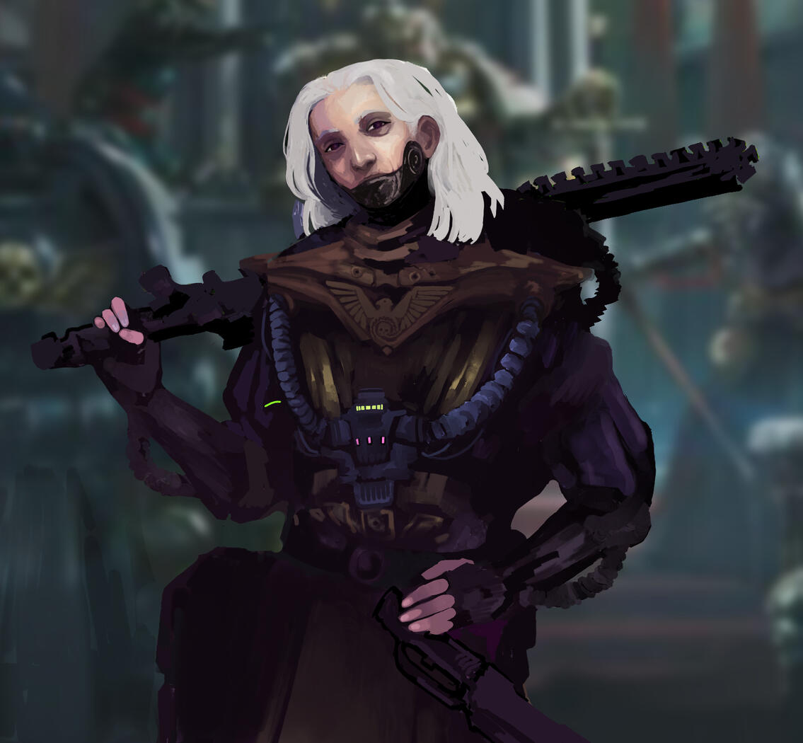 Rogue Trader - Illustration for in-game profile, 2025