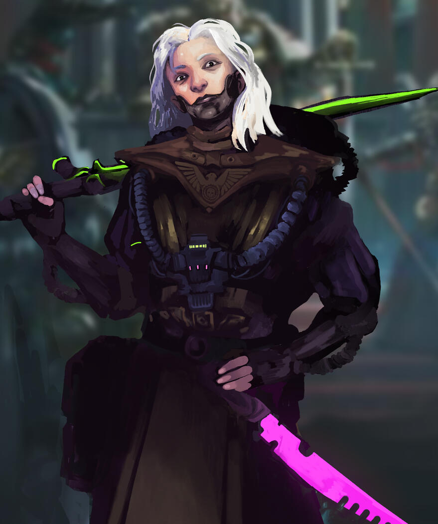 Rogue Trader - Illustration for in-game profile, 2025