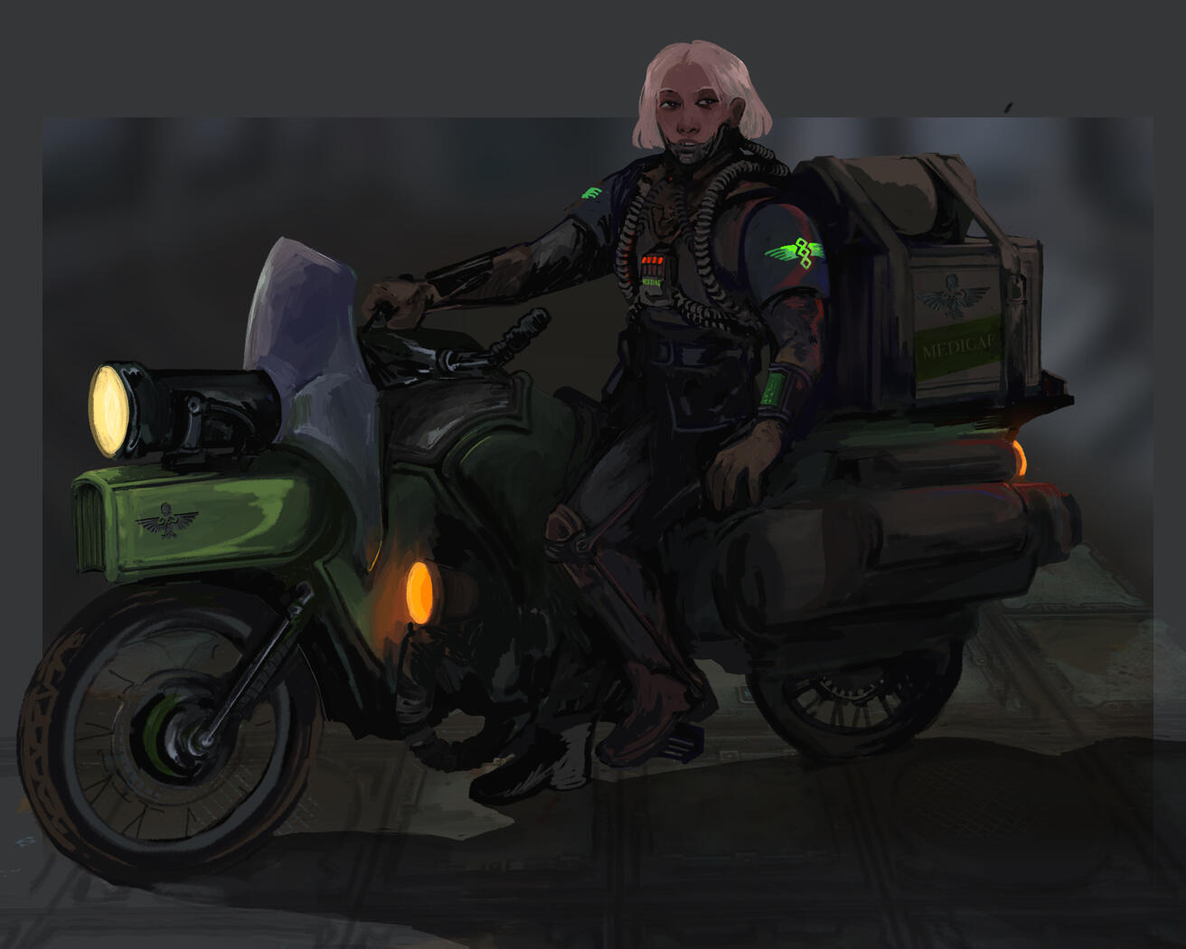 Rogue Trader - Illustration for in-game profile, 2025