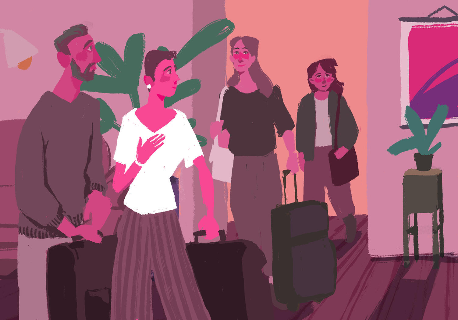 Concept Art for "Alles Liebe" on SWR, Photoshop, 2023