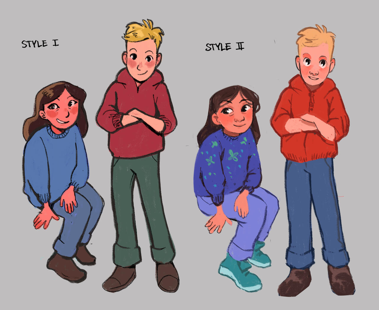 Character Design for a chess workbook for kids (2025)