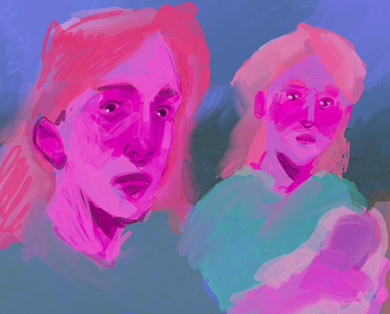 Acrylics and Photoshop, 2024