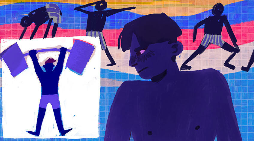 Visual exploration for Turmspringer (dir. Oscar Bittner)